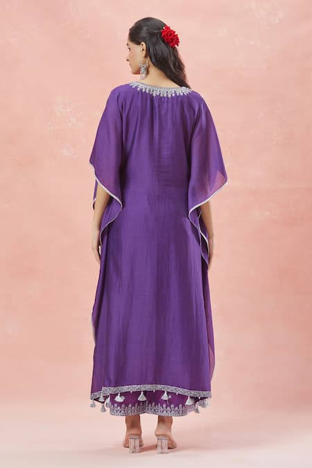 Rar Studio Dori Bloom Embroidered Kaftan Set 