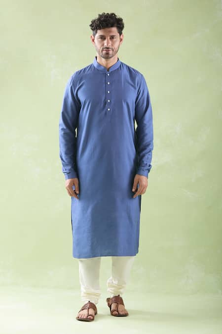 Buy Arihant Rai Sinha Multi Color Chanderi Silk, Silk, Cotton Abstract Print Bundi Kurta Set Online at Aza Fashions Buy_Arihant Rai Sinha_Multi Color Chanderi Silk, Silk, Cotton Abstract Print Bundi Kurta Set _Online_at_Aza_Fashions