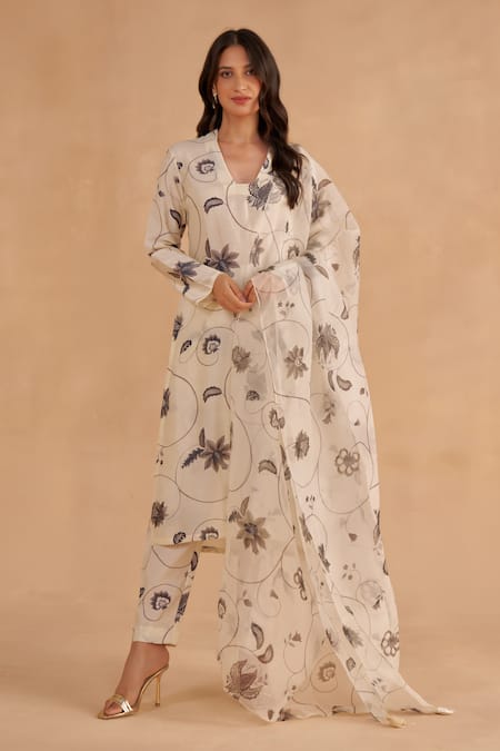 Ruchi Marodia Chintz Floral Print Kurta Set 