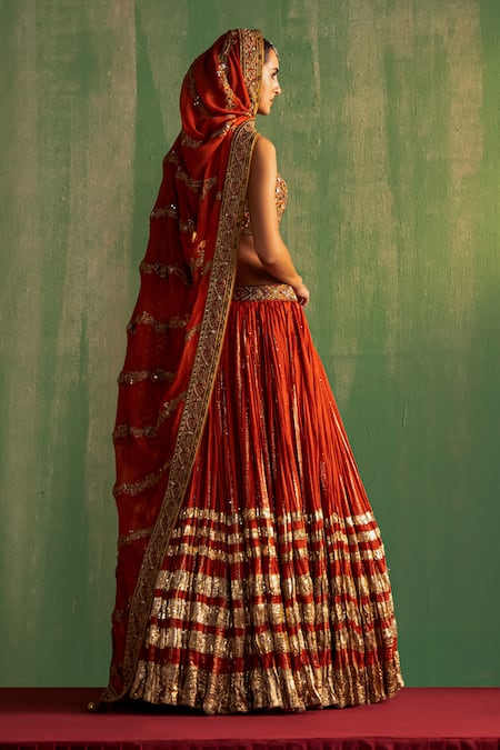 Studio Bagechaa Yashvi Embroidered Lehenga Set 