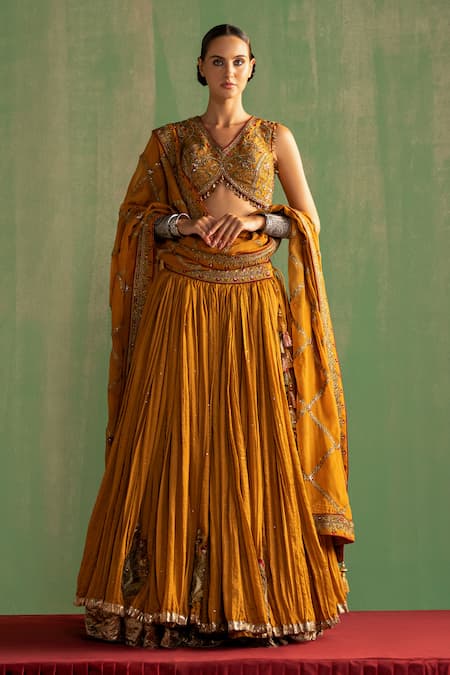 Studio Bagechaa Vritika Embroidered Lehenga Set 