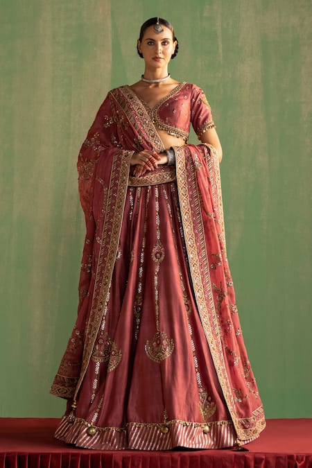 Studio Bagechaa Tarani Embroidered Lehenga Set 