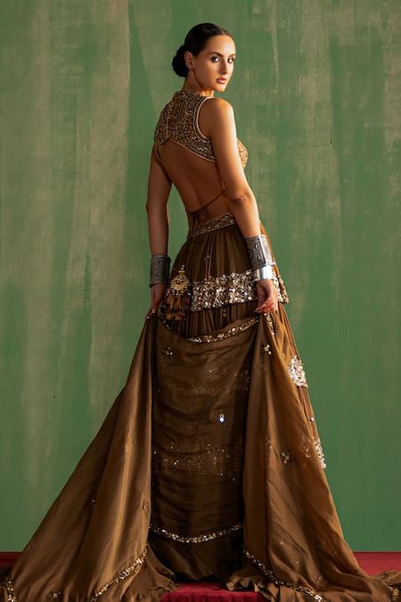 Studio Bagechaa Bhumika Embroidered Lehenga Set 