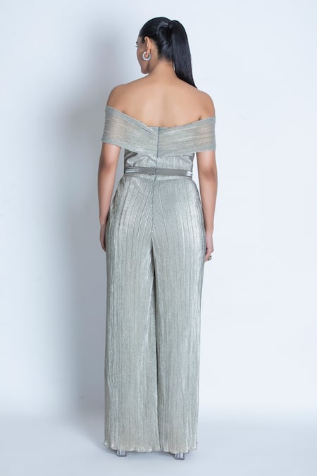 Shop_Oru Pret_Silver Shimmer Sweetheart Jumpsuit _at_Aza_Fashions