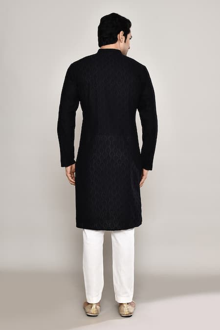 Arihant Rai Sinha Geometric Embroidered Kurta 
