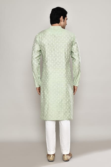 Arihant Rai Sinha Flora Vine Woven Kurta 