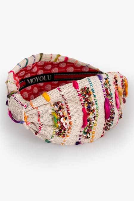 Moyolu Boho Bliss Embroidered Heaband 