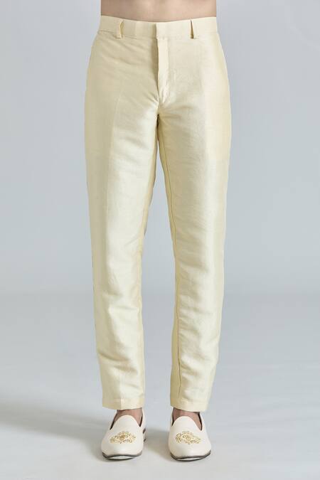 Buy Arihant Rai Sinha Green Silk, Cotton, Satin Embroidery Phool Crest Sherwani Jacket And Pant Set Buy_Arihant Rai Sinha_Green Silk, Cotton, Satin Embroidery Phool Crest Sherwani Jacket And Pant Set