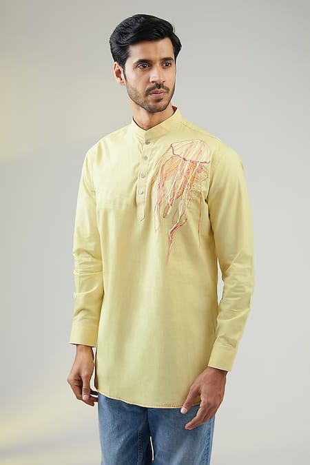 Vaani Beswal Jelly Embroidered Short Kurta 