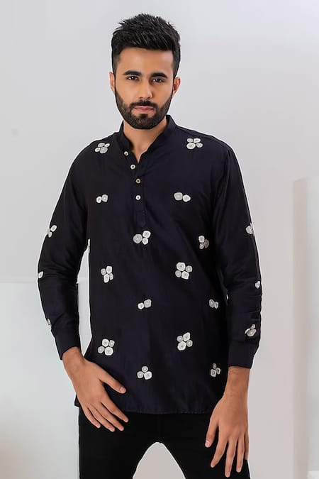 Vaani Beswal Moonlight Embroidered Shirt 