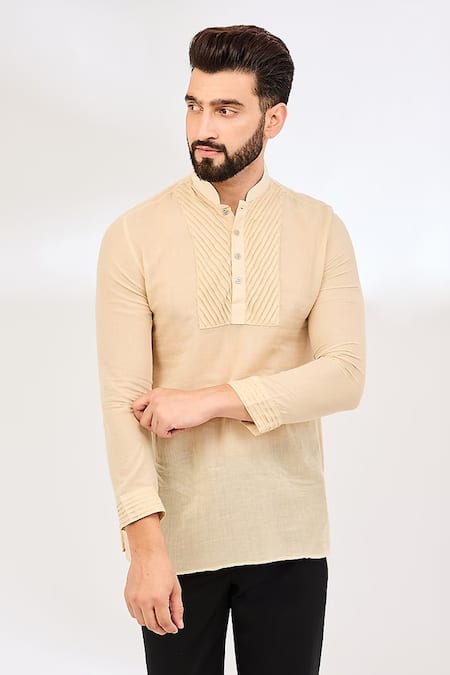 Vaani Beswal Pleated Detail Kurta 