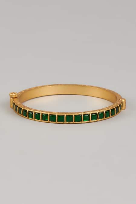 Karisa Designs Quad Kundan Embellished Bangle 