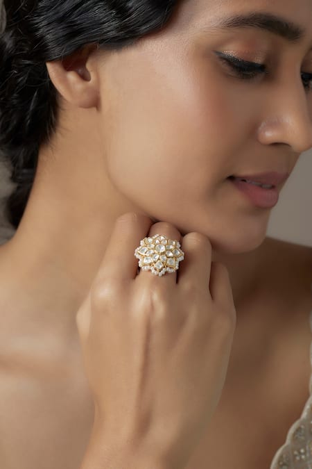 Karisa Designs Floral Shaped Ring 