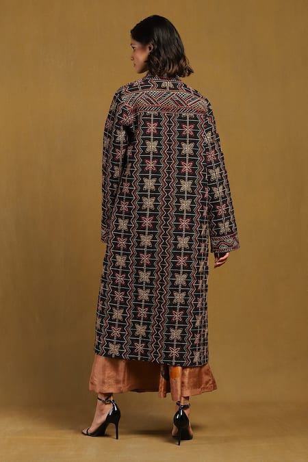 Ritu Kumar Auria Embroidered Silk Shrug 