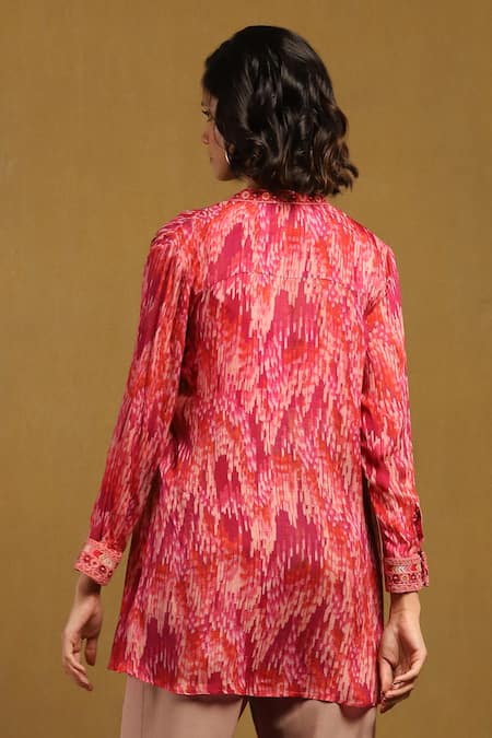 Ritu Kumar Niagara Print Long Shirt 