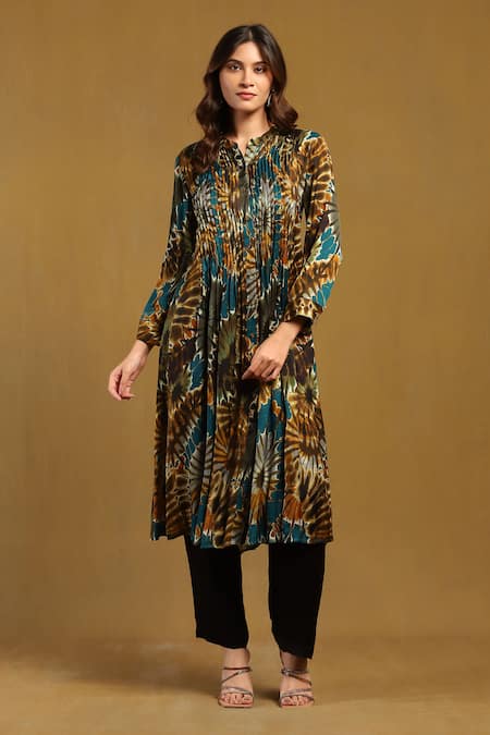 Ritu Kumar Hriday Abstract Pattern Kurta 