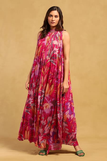 Ritu Kumar Phoenix Printed Shift Dress 