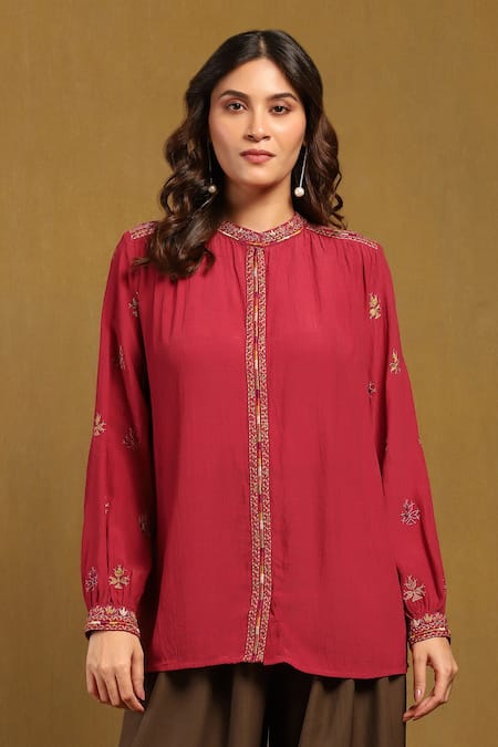 Ritu Kumar Sophie Butti Embroidered Top 