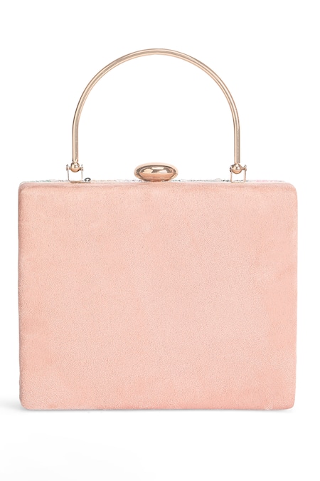 Richa Gupta Sequin Embroidered Box Clutch 