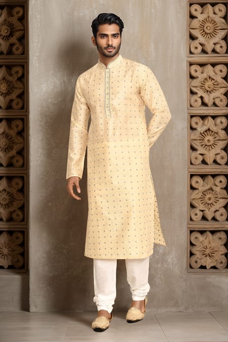 Arihant Rai Sinha Chevron Pattern Kurta Set 