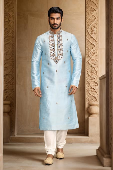 Arihant Rai Sinha Paisley Embroidered Kurta Set 