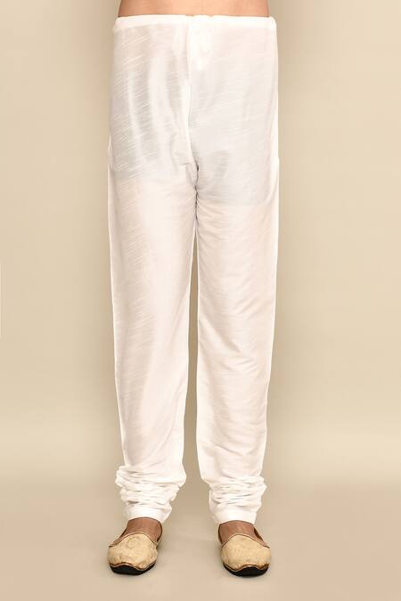 Arihant Rai Sinha_Blue Silk, Polyester Zari Paisley Embroidered Kurta Set _Online_at_Aza_Fashions