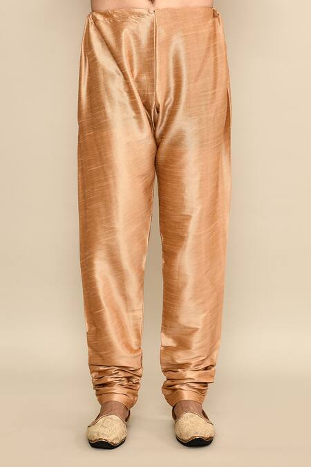 Arihant Rai Sinha_Green Jacquard, Silk, Chanderi Embroidery Flower Butta Woven Kurta Set _Online_at_Aza_Fashions