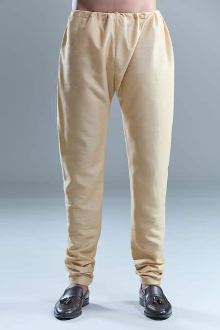 Shop Arihant Rai Sinha Blue Jacquard, Silk Embroidery Floral Woven Bandi With Kurta Set Shop_Arihant Rai Sinha_Blue Jacquard, Silk Embroidery Floral Woven Bandi With Kurta Set