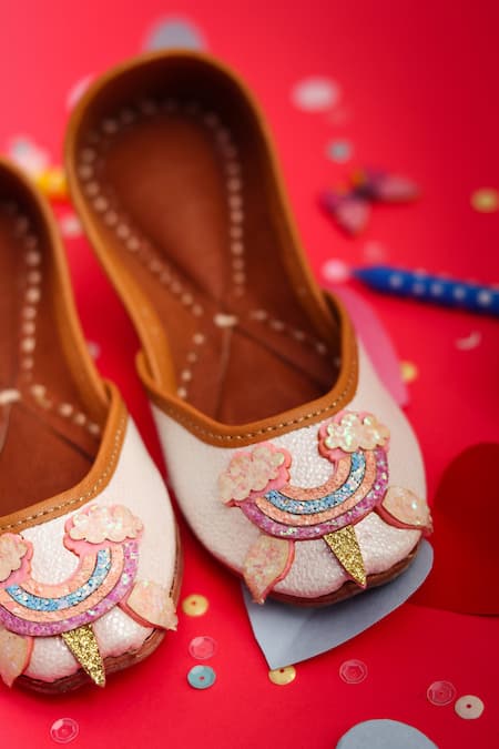 Hello JR Alicorn Applique Juttis 