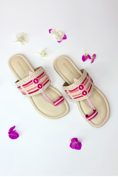 Pixie Pearlz Bloom Hand Braided Juttis 