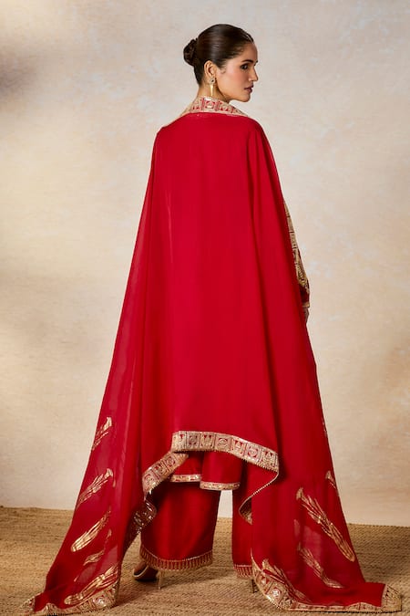 Masaba Whispering Lily Embroidered Anarkali Pant Set 