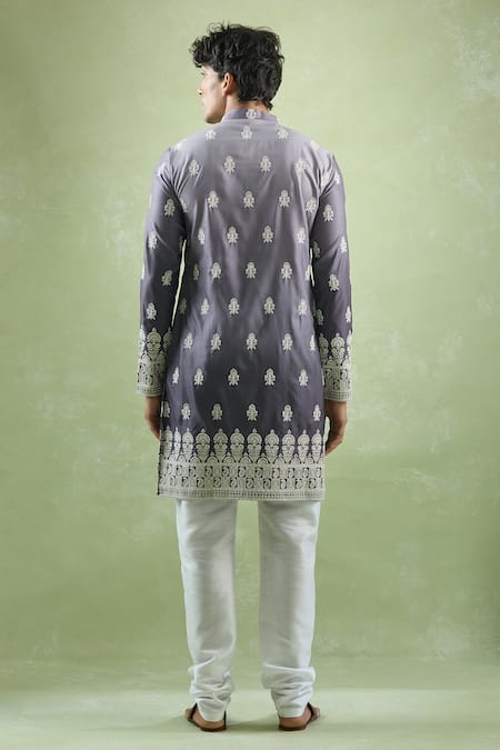 Arihant Rai Sinha Floral Embroidered Kurta Set 