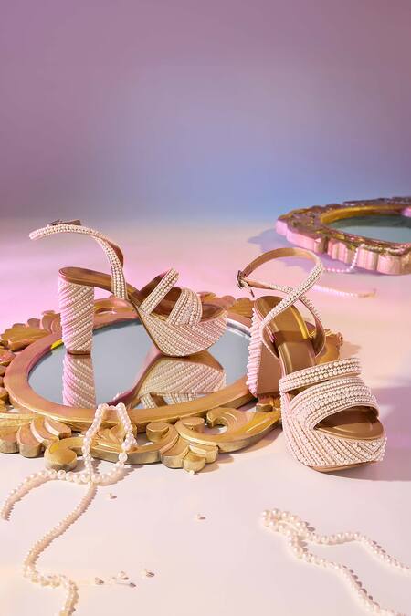Target＋Prabal Gurung☆コラボ☆Wedge Sandal Sandal with wedge in leather for lady black