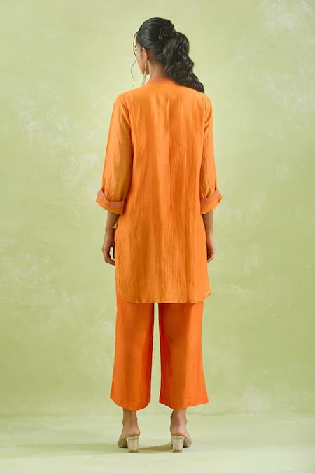 Kanika Sharma Thread Embroidered Kurta & Pant Set 