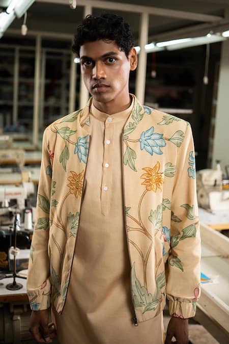 Project Bandi Bhoomi Printed Bomber Jacket 