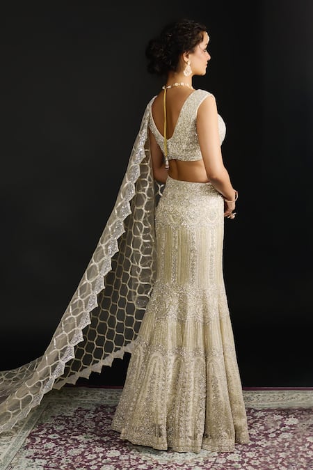 Reeti Arneja Safiya Phool Mahal Embroidered Lehenga Set 