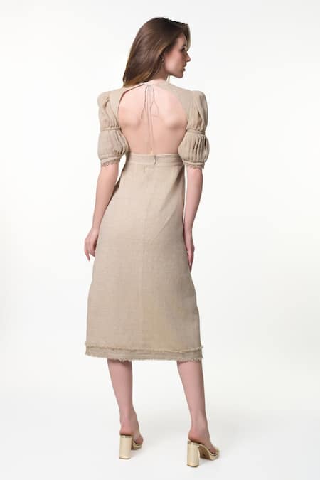 Verano By Tanya Georgia Crystal Embellished Dress 