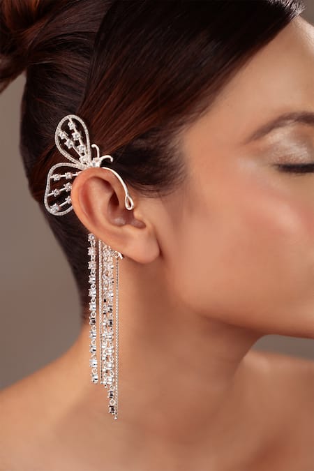 Anana Jaqueline Butterfly Right Earcuff- Single Pc 