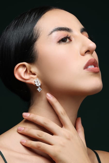 Varnika Arora Everlasting Vows CZ Earrings 