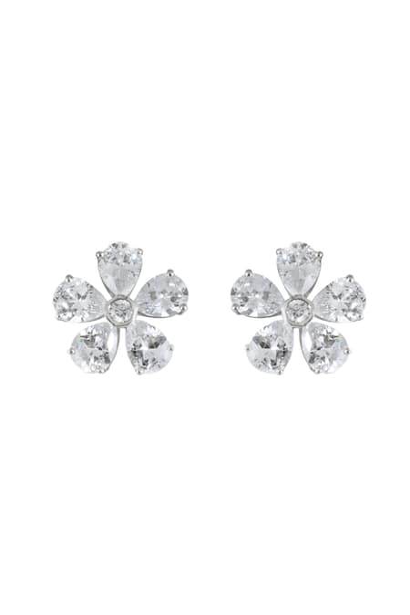 Varnika Arora Promise Petal CZ Studs 