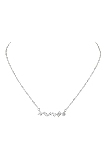 Varnika Arora Forever Bloom CZ Necklace 