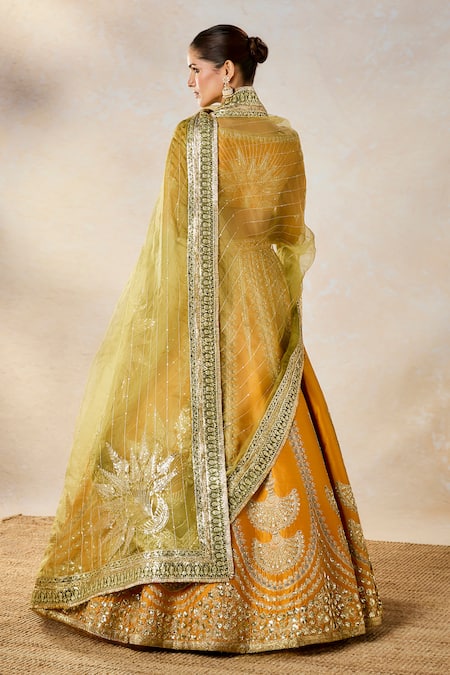 Masaba Imarti Raj Pankh Embroidered Bridal Lehenga Set 