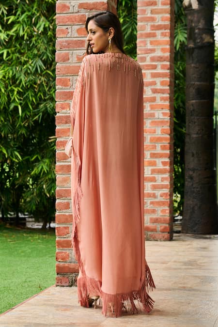 Ohaila Khan Mehry Sequin Embroidered Kaftan 