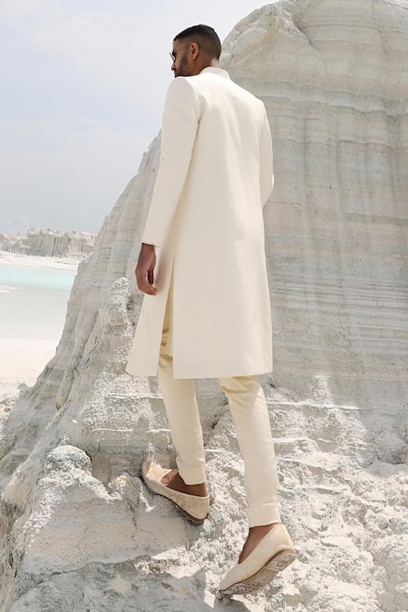 PIRI INDIA Cutdana Embroidered Sherwani Set 