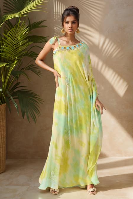 Samyukta Singhania Tie-Dye Detailed Dress 