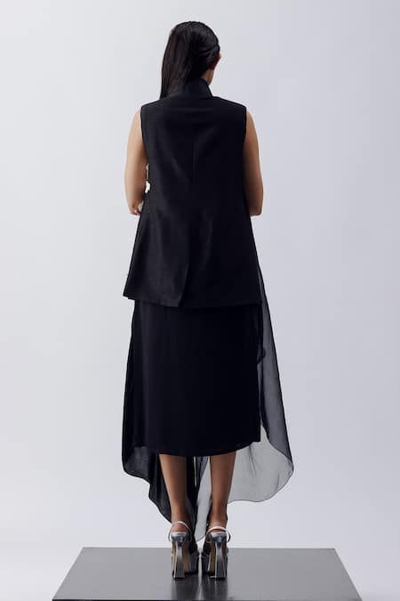 Richa Khemka Barlow Floral Embellished Blazer With Slip 