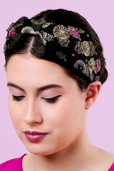 Moyolu Floret Embroidered Headband 