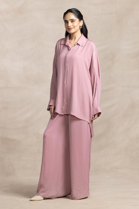 Kelaayah Emiri Asymmetric Shirt With Harem Pant 