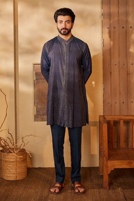 Shreyansh Designs Sahadev Pearl & Sequin Embellished Kurta & Pant 