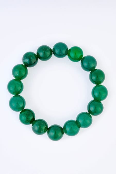 Totapari Round Onyx Bead Bracelet 